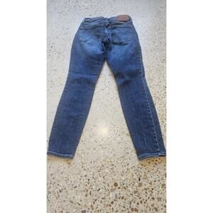 Women's LUCKY BRAND Low Rise Skinny Ankle Distressed Size 4/27 Regular Inseam 27